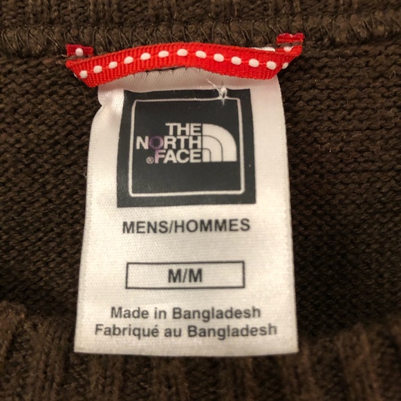 The North Face Brown Crewneck Sweater Medium - Picture 2 of 6